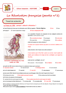 Hist 5 La Révolution française