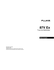 87V Ex - Fluke