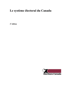 le système électoral