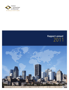Rapport annuel - Institut économique de Montréal
