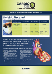 CardioCel® - Bilan annuel
