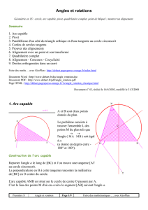Angles et rotations en 1S