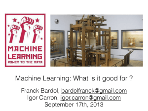 Machine Learning 3