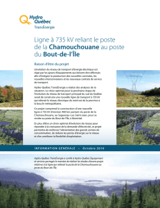 Bulletin Information générale – octobre 2010  - Hydro
