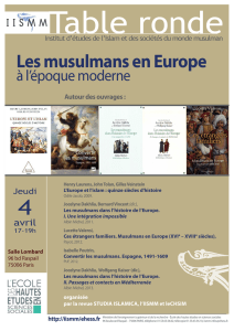Les musulmans en Europe - iismm
