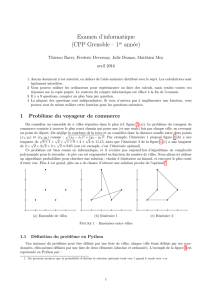 Examen d`informatique (CPP Grenoble – 1re année)