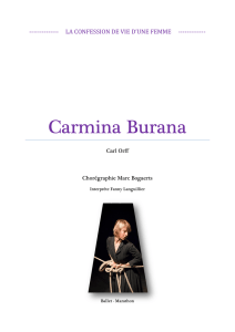 Carmina Burana - Performing Arts