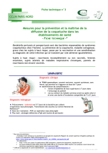 Mesures pour la prévention et la maîtrise de la - CCLIN Paris-Nord