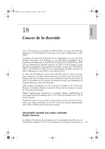 Cancer de la thyroïde - iPubli
