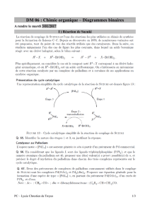 DM 06 : Chimie organique – Diagrammes binaires