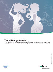 Brochure "Thyroïde et grossesse"