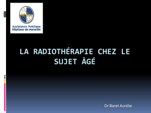 Radiothérapie