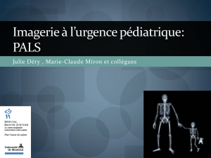 Radiologie en urgence pédiatrique - CHU Sainte