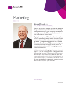 Marketing - Conseils PPI