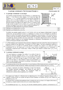 Page 1 of 2 Le principe variationnel (« The Extremum Principle ») A