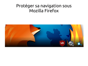 Protéger sa navigation sous Mozilla Firefox