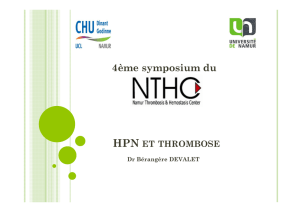 Bérangère Devalet - Symposium NTHC