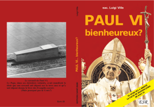PAUL VI... bienheureux