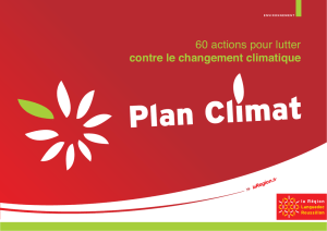 60 actions pour lutter contre le changement climatique