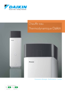 Chauffe-eau Thermodynamique Daikin