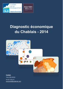 Diagnostic économique du Chablais - 2014 - Saint-Paul-en