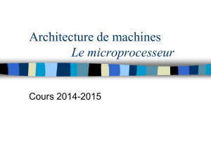 Architecture de machines - Fichier