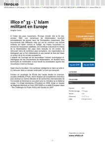 illico n° 33 - L` Islam militant en Europe