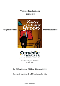 Thomas Joussier - Comedie Bastille