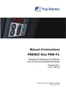 FRENIC-ECO_Starting guide - SG_Eco_FR_2.1.0