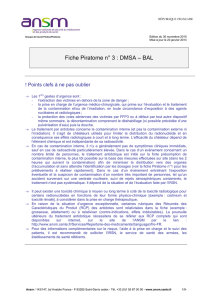 Fiche Piratome 3 - DMSA/BAL