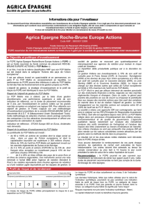 Agrica Epargne Roche-Brune Europe Actions
