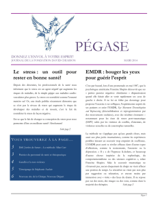 Lire le Journal Pégase - Fondation David Chiasson