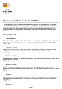 S5-UE2 : Sciences de l`ingénieur