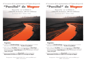 “Parsifal“ de Wagner - CERCC