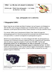 I° Biographie CAPA - Collège Le Petit Prince