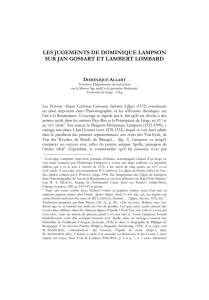 Les jugements de Dominique Lampson - ORBi