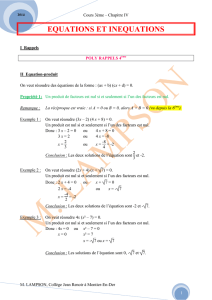 06 - equations et inequations