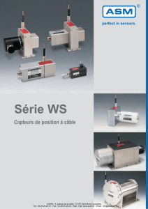 ASM - Documentation: Capteurs de position à câble - WS