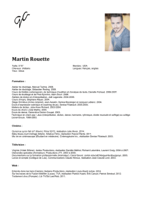 Martin Rouette - Agence Ginette Achim