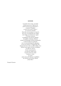 3 poèmes de François Fournet