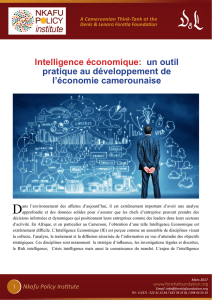 Intelligence économique: un outil pratique au développement de l