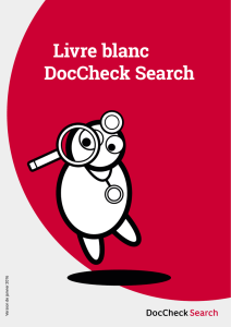 Livre blanc DocCheck Search