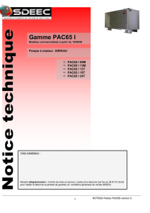 Gamme PAC65 I