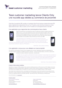 Tessi customer marketing lance Clients Only