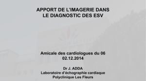 charge » en ESV - Amicale des Cardiologues de la Côte d`Azur