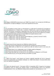 Onco award reglement fr nl MAY16.indd