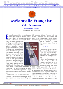 Mélancolie française - Reseau