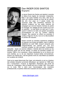 Biographie Dan INGER DOS SANTOS