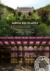 JARDIN DES PLANTES