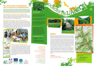 Téléchargez le bulletin d`information n°3 du site Natura 2000 des